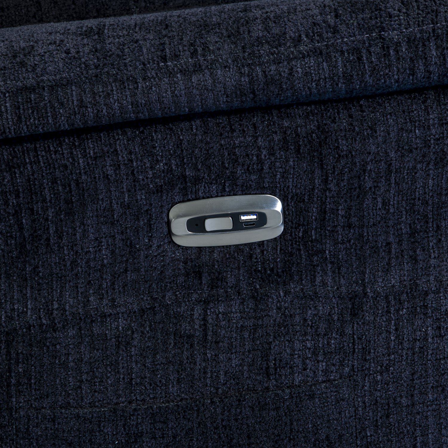 M-seat 6022 Elektrikli USB ve Type-C Şarj Girişli Baba Koltuğu - Siyah - Görsel 6